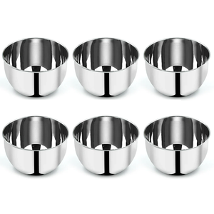 Nuevo producto, diseño antiguo, cuenco de acero inoxidable, cuchara para bebé, usado a un precio increíble - Product Image 1