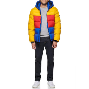 Nueva chaqueta acolchada para hombre, tamaño personalizable para actividades al aire libre de invierno, hecha con carcasa de Cachemira, precio muy bajo - Product Image 6