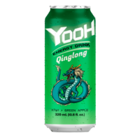 Boisson Énergisante Combo Myrtille Raisin Bleu Clair Bêtes Mythologiques Chinoises Si Xiang YOOH ED007 ECONUTI RTD 320mL Canette en Aluminium