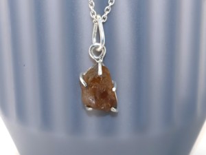 Wholesale Hot Selling Crystals <b>Necklace</b> Pendants Citrine Fine Gemstone 925 <b>Silver</b> Stone Jewelry Women Gift Vintage <b>Necklace</b> - Product Image 3
