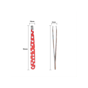 Nuevo diseño de acero inoxidable, varios colores, bolsa de 3 piezas con aplicadores de pestañas, pinzas para cejas y tijeras - Product Image 6