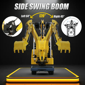 Mini-excavatrice DS3300 <span class=keywords><strong>de</strong></span> 1,5 tonne avec moteur Kubota, pince hydraulique, excavatrice sur chenilles <span class=keywords><strong>pour</strong></span> <span class=keywords><strong>jardin</strong></span> - Product Image 5