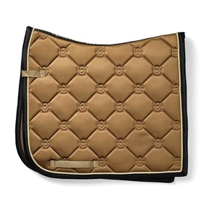 Ensemble de 4 tapis de selle personnalisables pour cavalier western, en tissu pailleté, équipement équestre, couleur lilas - Product Image 3