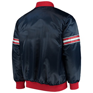 Chaqueta Universitaria de Invierno de Alta Calidad Hecha a Mano, Ecológica, Estilo Letterman, Personalizada, Color OVO, Mangas 100% Seda para Hombre - Product Image 6