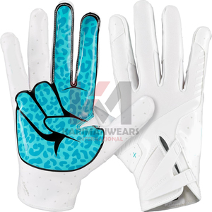 Guantes de Fútbol Americano Antideslizantes y Duraderos, Logotipo Personalizado, Ajuste Cómodo, Proveedor de Guantes Deportivos para Invierno y Exteriores - Product Image 1