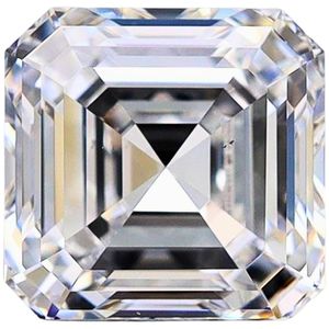 Diamante de Laboratorio Asscher de 2 Quilates, Corte Asscher, Claridad VVS1, Color D, Certificado IGI - Product Image 2