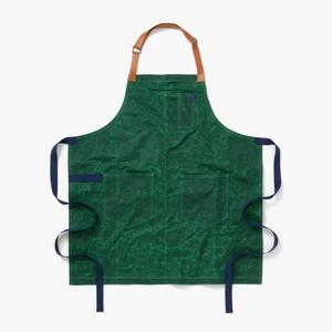 Durable Washed Canvas Bib Chef <b>Barista</b> BBQ Server Artist Cross Back <b>Aprons</b> Water Resistant Fashionable - Product Image 1