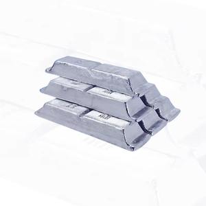 Sale at Factory Price Aluminum <b>Ingots</b> 99.7% Manufactured 6063 1020 3003 Pure Aluminium <b>Ingot</b> Supplier - Product Image 1