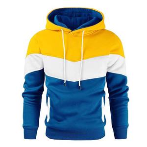 Sudadera con Capucha Unisex de Felpa de Poliéster/Algodón, Bordada, con Estampado Digital Personalizado, Estilo Urbano, Diseño Sólido, para Invierno - Product Image 1