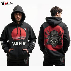 Sudadera con Capucha VAFIR de Invierno, Estilo Vintage, Talla Grande, de Forro Polar, Unisex, Colores y Logotipo Personalizables, Secado Rápido y Transpirable - Product Image 2