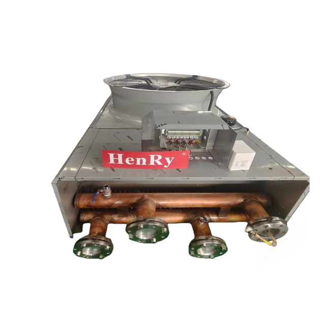 Hejia Industrial Use High/Low Temp Remote Radiator Dry Cooler 380V 12000m/h Axial Fan 1200x800x2000mm High Safety 1-Year