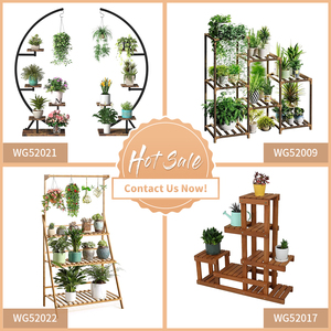 Oksqw Có Thể Điều Chỉnh Nhà Máy Cao Đứng Gỗ Chậu Hoa Hiển Thị Đứng Trong Nhà Ngoài Trời Trang Trí Nội Thất Nhà Máy Chủ Giá Cho Phòng Khách - Product Image 6