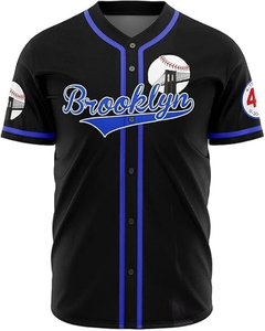 Servicio OEM, Color Personalizado, Jersey de Béisbol 100% Poliéster, Transpirable, de Secado Rápido, Fabricación Profesional, Estilo Único, Unisex - Product Image 1