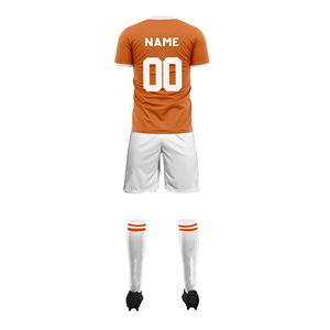 2025 Impresión de sublimación Ropa de fútbol Uniformes de fútbol ajustados Uniformes de fútbol de material en blanco liso hechos a medida OEM con servicio - Product Image 2