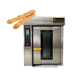 Ready to Ship Electric Pizza Oven 380V 220V <b>8</b>-Trays Rotary Oven With Altuntop Trolley Bread Baking Oven Vietnam Manufacturer - Product Image 1