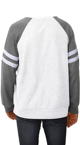 2025 Camiseta completa de algodón con estampado de logotipo personalizado 100% para hombre Camiseta holgada de manga larga con impresión digital de alta calidad - Product Image 6