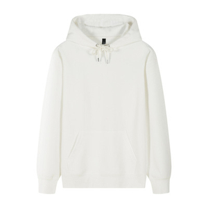 Venta al por mayor Pullover Heavyweight 100% Cotton Hoodie Hombres Custom Bordado Logo 500 Gsm pullover hoodies con bordado logo - Product Image 3
