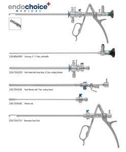 Ensemble de lithotriptoscope d'urétéroscopie droite d'équipement d'urologie électrique approuvé par CE avec la gaine de poinçon en pierre par Endochoice Medical - Product Image 1