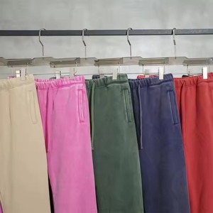 100% Coton Lourd Lavé Lâche Large Running Pantalon Cargo pour Hommes Pantalon de Jogging - Product Image 6