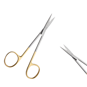 Tijeras de vestir Supercut, carburo de tungsteno Sharp/Sharp Straight 130mm de largo Instrumentos quirúrgicos Fabricante de Pakistán - Product Image 1