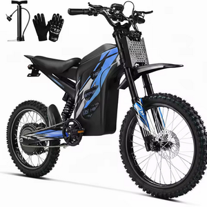 Moto électrique tout-terrain pour adultes, moteur 12V 360W, pente de 45°, 50 mph, autonomie de 60 miles, batterie amovible 30Ah, cadre en aluminium hydraulique - Product Image 1