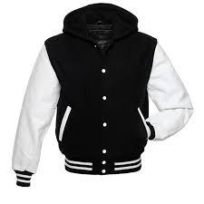 Chaqueta Varsity de Lana y Forro Polar al por Mayor, Tallas Grandes, con Logotipo Personalizado, Transpirable, con Capucha, Ropa Deportiva para Jugadores de Béisbol y Sóftbol, para Hombre - Product Image 2