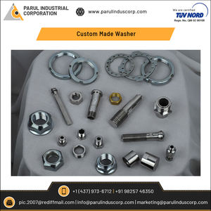 Piezas de fabricación de chapa de acero hechas a medida de alta precisión Lavadora automotriz industrial con acabado de zinc Suministro confiable - Product Image 3