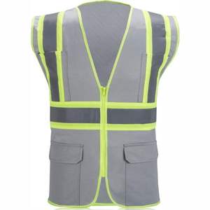 Chaleco DE TRABAJO transpirable de alta calidad con múltiples bolsillos Técnica lavada de 5 dimensiones Servicio OEM disponible - Product Image 2