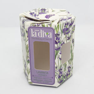 Eco Friendly Ivory Board Soap <b>Boxes</b> with Clear Window Custom Logo Print Glossy Lamination Embossing - Product Image 2