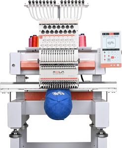 Authentique pour la nouvelle machine à broder à 15 aiguilles POO NsLIN EOV Vison, compacte et multi-aiguilles - Product Image 6