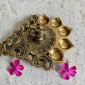Diya Latón Decorativo Akhand Diya para Decoración Decorativa Mayor Fabricación Empresa - Product Image 1
