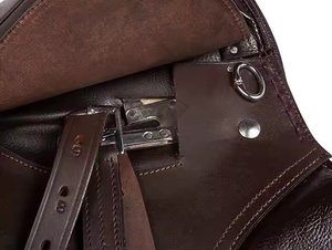 Premium Quality Leather Horse Saddle with Classic Design and High Cantle Suitable for All Purpose <b>Equestrian</b> Horse Saddle - Product Image 5