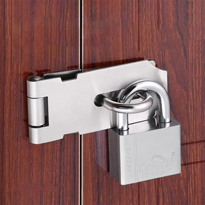 Lucchetto in Ferro Massiccio con Gancio Corto da 60mm e Chiave, Funzione Impermeabile - Product Image 4