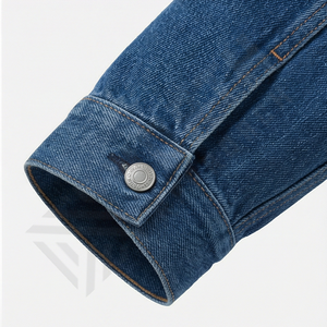 Chaqueta Vaquera Clásica de Moda para Hombre, Cuello Alto, Reversible, Moderna, Duradera, Informal, de Alta Gama para Invierno - Product Image 6