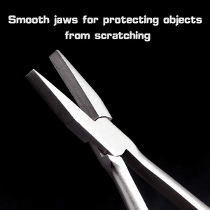 Alicates de joyería con agujero de prensado de acero de alto carbono, diseño de resorte de doble hoja, Mango antideslizante, alicates para hacer joyas - Product Image 6