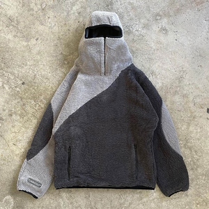 New Design Wholesale Factory Customizable Premium Manufacture <b>Sherpa</b> Hoodie Oem Odm Warm Basics Hooded Sublimation For <b>Men</b> - Product Image 3