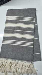 Vierge modèle glands turc serviette coton Peshtemal qualité coloré doux plage séchage rapide lavable maison Spa piscine - Product Image 4