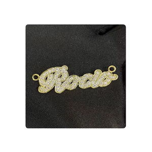 Venta al por mayor clásico 18K oro blanco sólido colgante de diamante natural para dama fina joyería católica regalo disponible en 10KT 14KT joyería de moda - Product Image 6