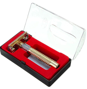 Meilleur prix ANAAIF rasoir de sécurité manuel pour hommes Vintage usage quotidien lame à Double tranchant 1 poignée 1 lame pour l'épilation du corps - Product Image 5