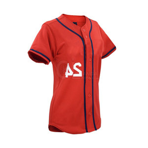 ชุดยูนิฟอร์มซอฟต์บอลผู้หญิง ขายตรงจากโรงงาน ระบายอากาศ แห้งเร็ว 100% โพลีเอสเตอร์ แขนสั้น รุ่นใหม่ ปี 2026 - Product Image 2