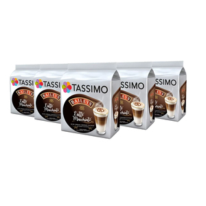 Cápsulas de café Tassimo Bail eys Latte Macchiato x8 (Paquete de 5, Total 40 bebidas) - Product Image 1