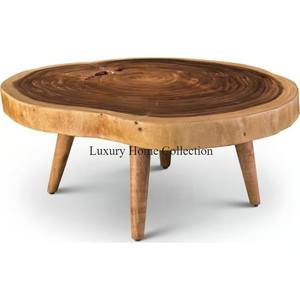 100% qualité supérieure en bois fait forme irrégulière avec supports Table basse maison et salon meubles accessoires fournitures - Product Image 1