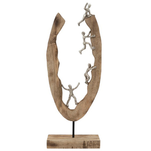 เครื่องใช้บนโต๊ะอาหารรูปปั้นชุบเงินสำหรับตกแต่งภายในทำจากโลหะอลูมิเนียมรูปทรงมือของมนุษย์สินค้ามาใหม่ล่าสุด - Product Image 5