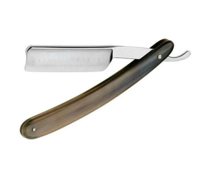 Maquinilla de afeitar recta para peluquero de salón profesional, etiqueta personalizada, hoja desechable de acero inoxidable individual, afeitado facial - Product Image 2