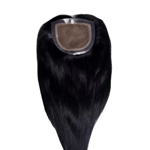 Miraje Vague de Corps et Vague Profonde Indien Remy Cheveux Base en Soie Toupet Systèmes de Cheveux Vague d'Eau Style BD Cheveux Topper - Product Image 2