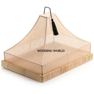 Forme hexagonale ensemble de deux plateaux à chocolat design fait à la main vente chaude mariage et articles pour la maison vente en gros luxe nouveau plateau à chocolat - Product Image 5