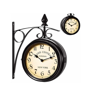 Hot Selling Metal <b>Wall</b> Decorative <b>Wall</b> <b>Clock</b> <b>For</b> Home <b>Living</b> <b>Room</b> Decorative At Wholesale Price From India - Product Image 1