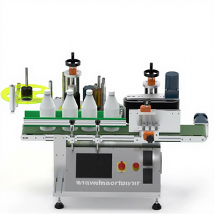 Etiquetadora envolvente de escritorio para mesa automática, máquina etiquetadora pequeña para latas de Metal, botella de vidrio - Product Image 1