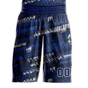 Tenue de sport de basketball pour hommes, maillot et short, durable, confortable, respirant, vêtements d'entraînement pour équipe personnalisée - Product Image 2