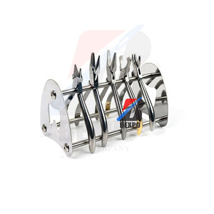 Support dentaire en acier inoxydable pour le stockage d'outils de pinces orthodontiques et de forceps - Product Image 2